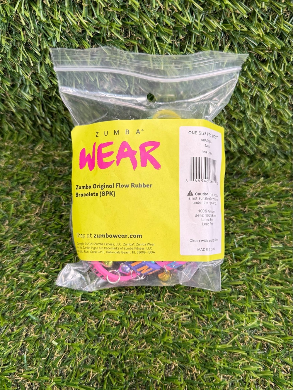 Zumba Fitness Multi-Color Team Talk Sweat Set - Neon Yellow, Pink, Blue